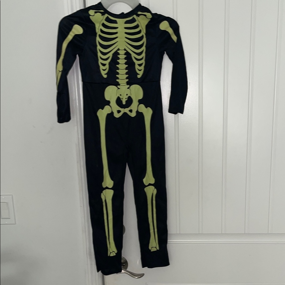 Kids Glow-in-the-Dark halloween Skeleton One Piece
